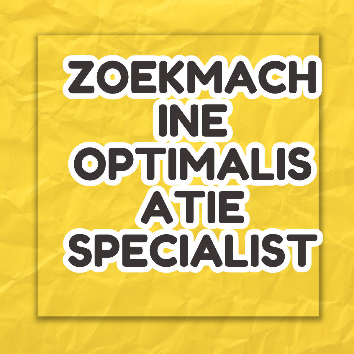 Zoekmachine optimalisatie specialist