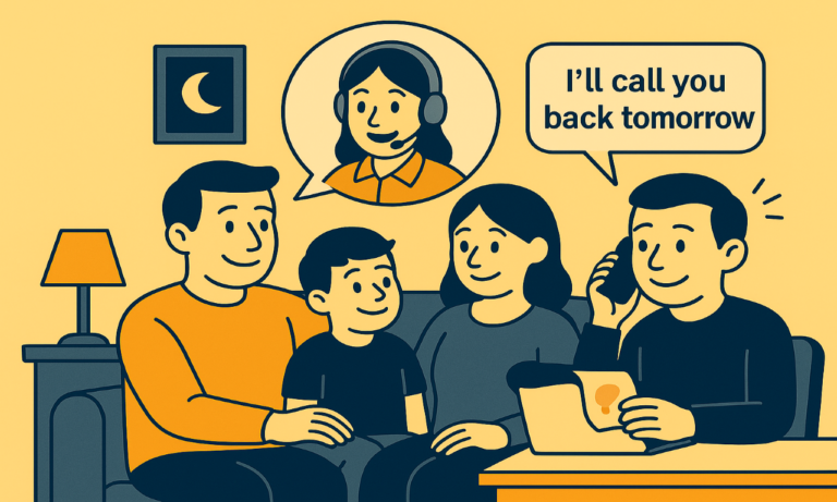 Telefoonservice met AI