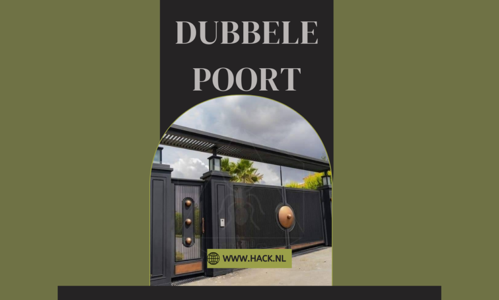 dubbele poort