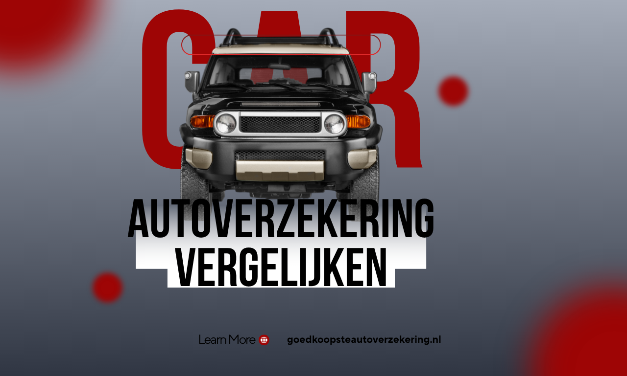 Autoverzekering Vergelijken